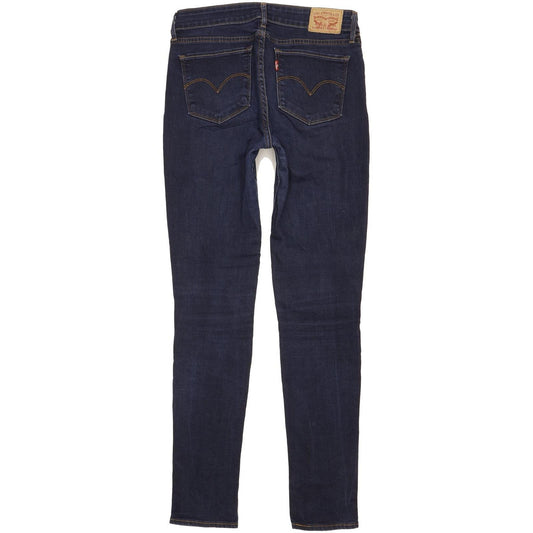 Levi's 711 Women Blue Skinny Slim Stretch Jeans W30 L31