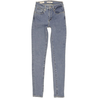 Levi's 721 Women Blue Skinny Slim Stretch Jeans W24 L30