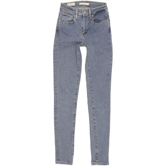 Levi's 721 Women Blue Skinny Slim Stretch Jeans W24 L30