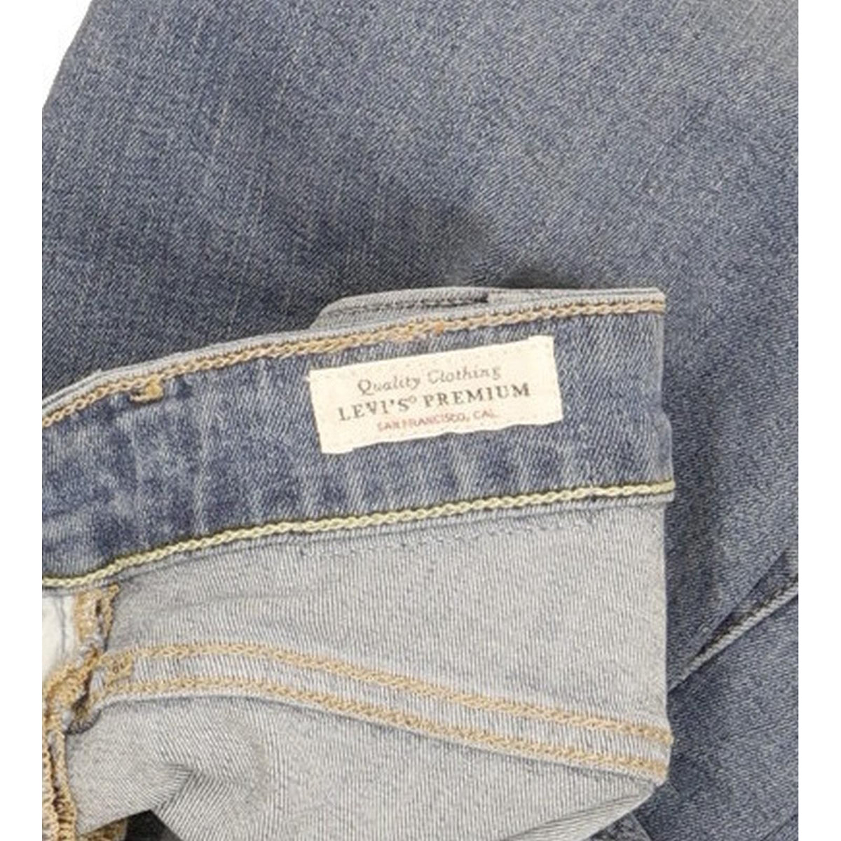 Levi's 721 Women Blue Skinny Slim Stretch Jeans W24 L30