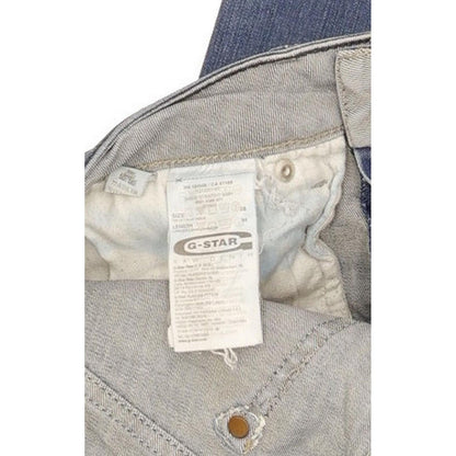G-Star Midge Women Blue Straight Slim Stretch Jeans W28 L34