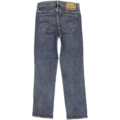 G-Star Strace Women Blue Straight Regular Stretch Jeans W27 L29
