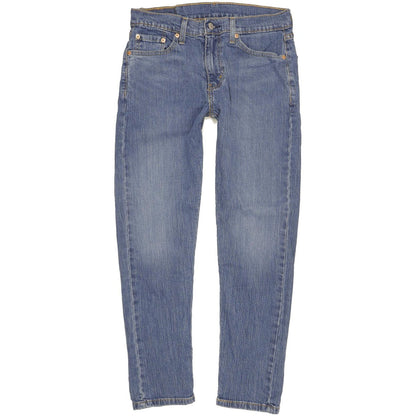 Levi's 502 Hi-Ball Women Blue Tapered Regular Stretch Jeans W30 L29
