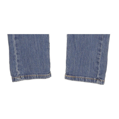 Levi's 502 Hi-Ball Women Blue Tapered Regular Stretch Jeans W30 L29