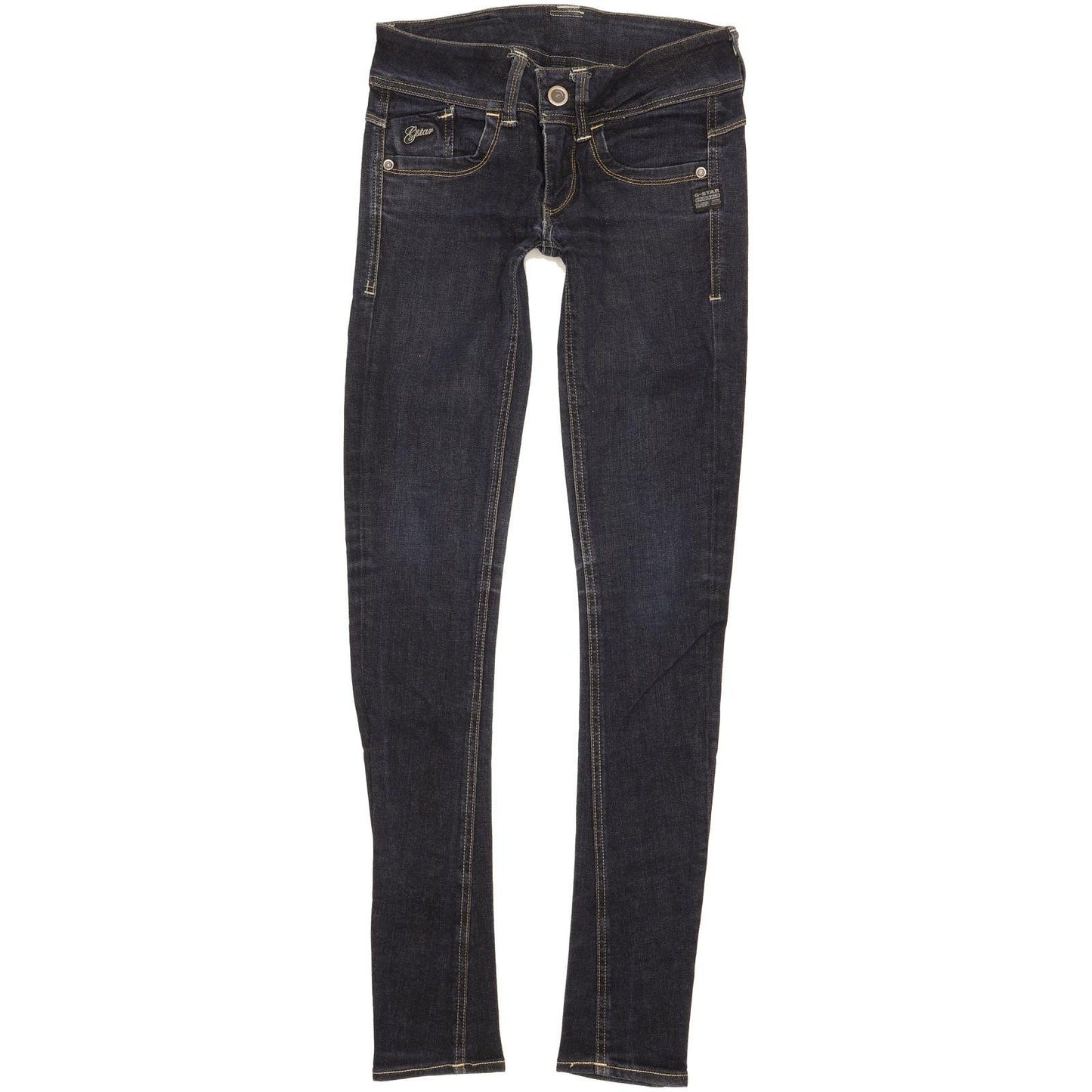 G-Star Lynn Women Blue Skinny Slim Stretch Jeans W26 L31