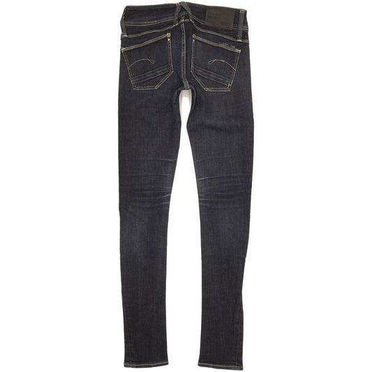 G-Star Lynn Women Blue Skinny Slim Stretch Jeans W26 L31