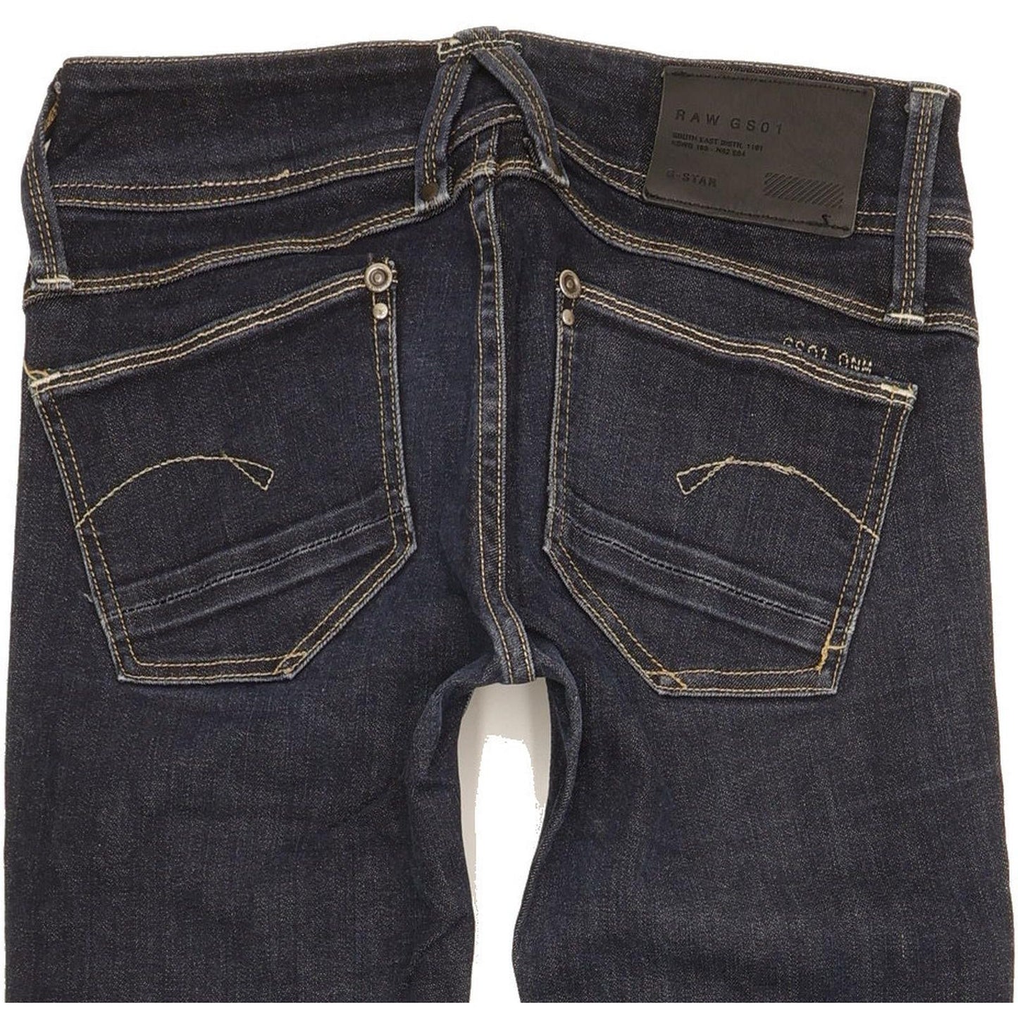 G-Star Lynn Women Blue Skinny Slim Stretch Jeans W26 L31