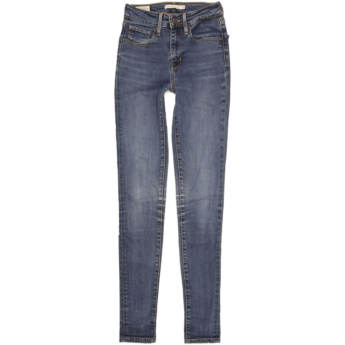 Levi's 721 Women Blue Skinny Slim Stretch Jeans W24 L32