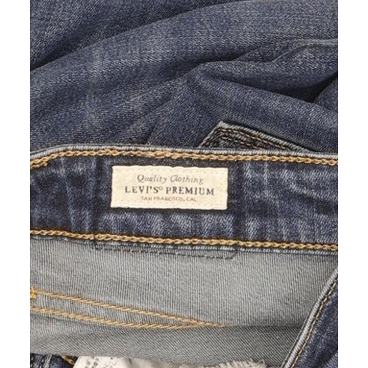 Levi's 721 Women Blue Skinny Slim Stretch Jeans W24 L32
