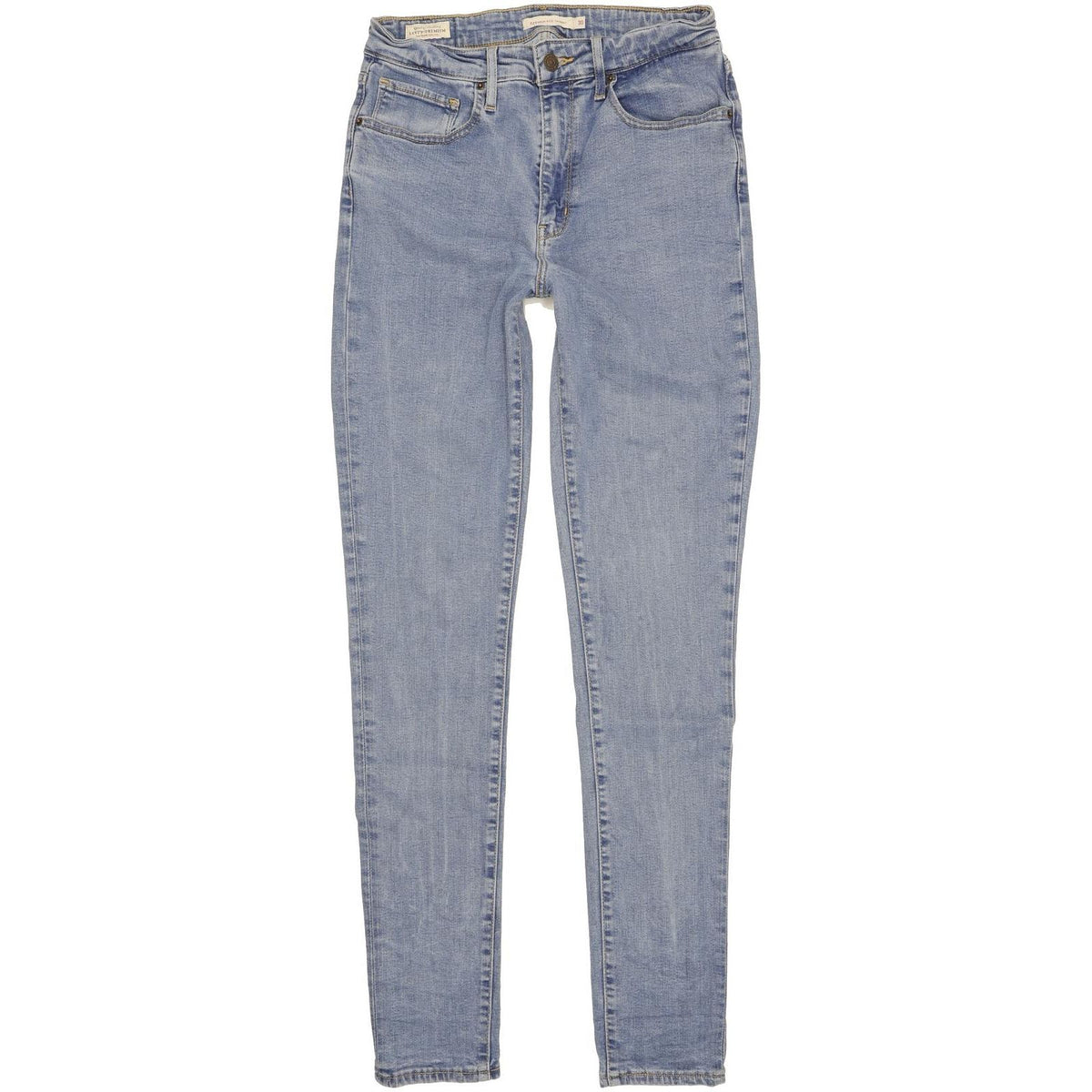 Levi's 721 Blue Skinny Slim Stretch Jeans High Waisted W30 L32