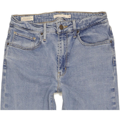 Levi's 721 Blue Skinny Slim Stretch Jeans High Waisted W30 L32