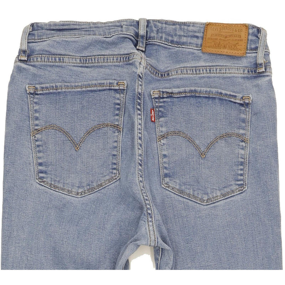 Levi's 721 Blue Skinny Slim Stretch Jeans High Waisted W30 L32