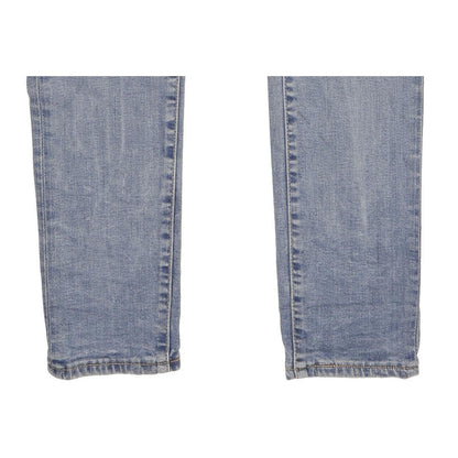 Levi's 721 Blue Skinny Slim Stretch Jeans High Waisted W30 L32