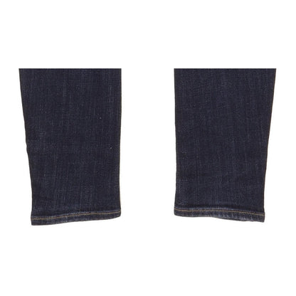 G-Star 3301 Deconst Low Women Blue Skinny Slim Stretch Jeans W25 L31