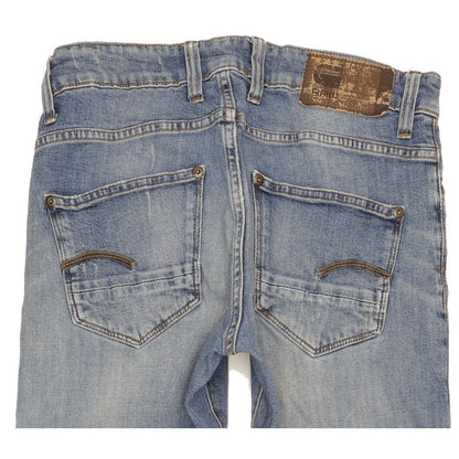 G-Star Revend Women Blue Skinny Slim Stretch Jeans W30 L32
