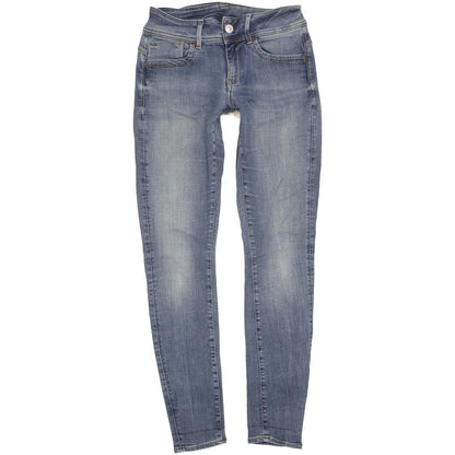G-Star Lynn Women Blue Skinny Slim Stretch Jeans W26 L31