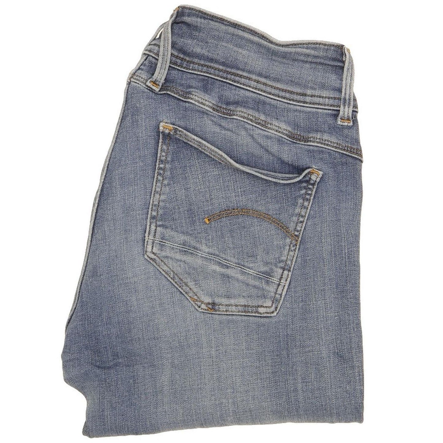 G-Star Lynn Women Blue Skinny Slim Stretch Jeans W26 L31