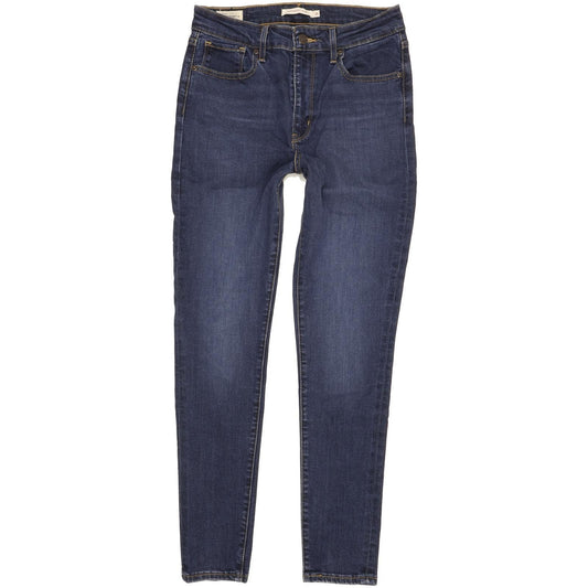 Levi's 721 Blue Skinny Slim Stretch Jeans High Waisted W29 L28