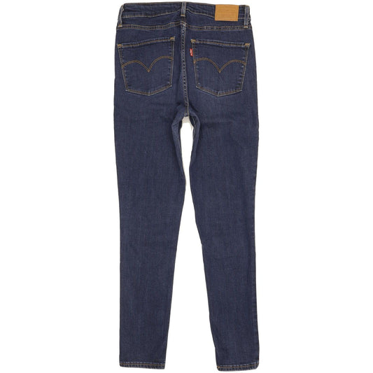 Levi's 721 Blue Skinny Slim Stretch Jeans High Waisted W29 L28