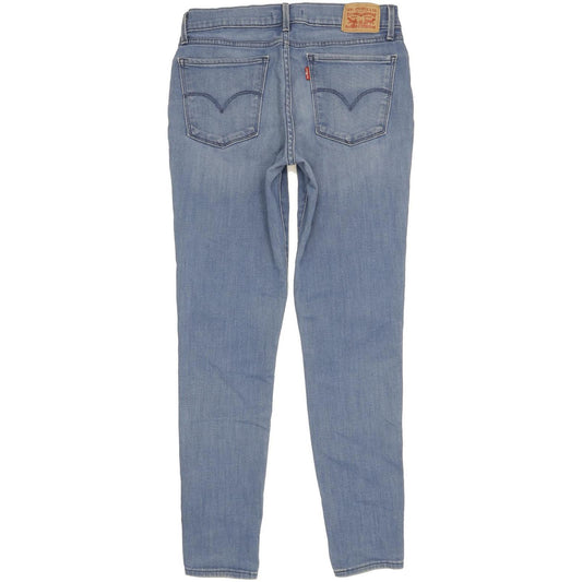 Levi's 710 Super Women Blue Skinny Slim Stretch Jeans W29 L29