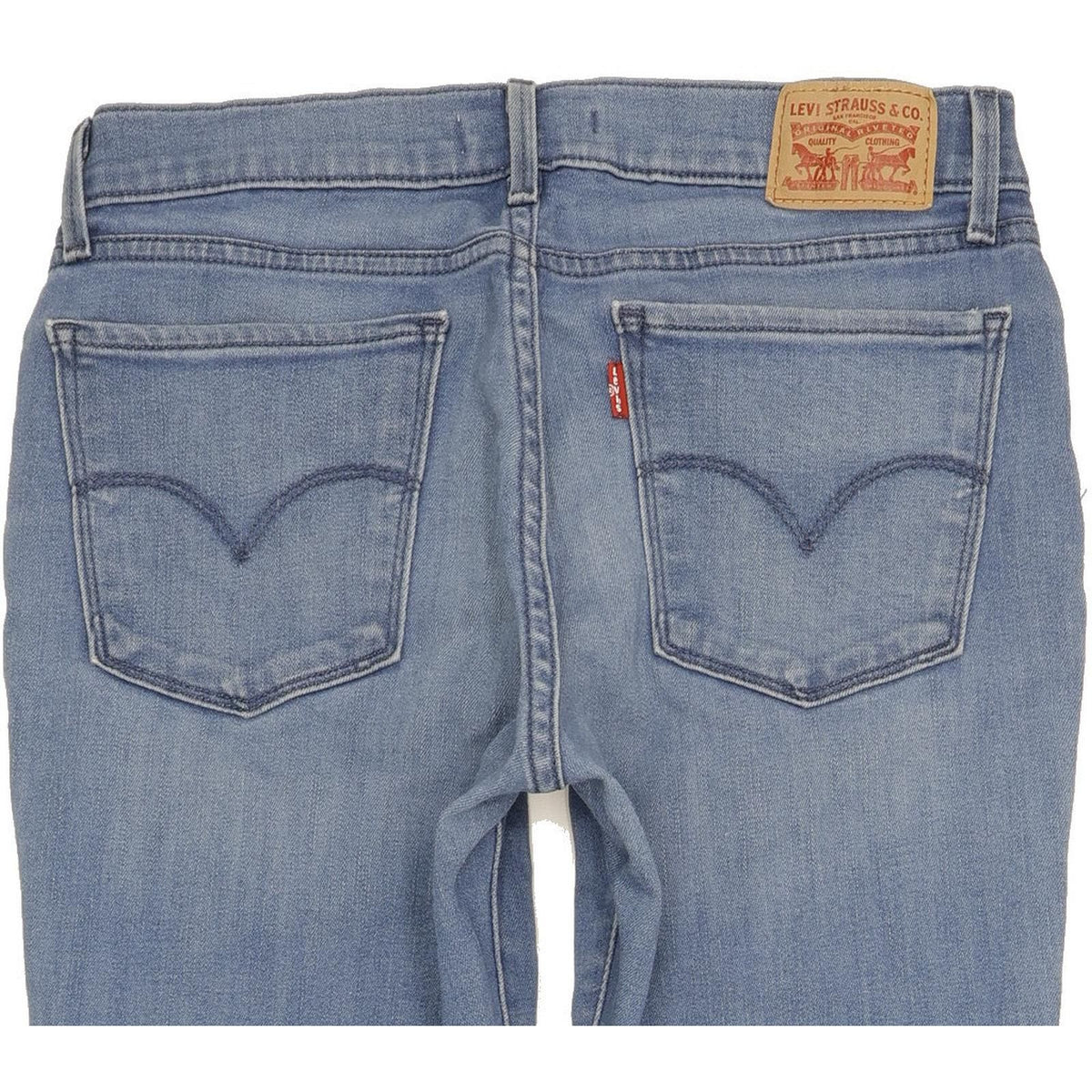 Levi's 710 Super Women Blue Skinny Slim Stretch Jeans W29 L29