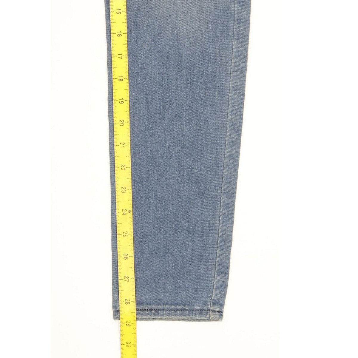 Levi's 710 Super Women Blue Skinny Slim Stretch Jeans W29 L29