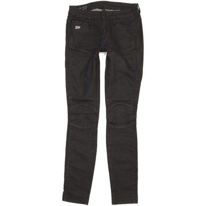 G-Star 5620 Mid Women Navy Skinny Slim Stretch Jeans W25 L30