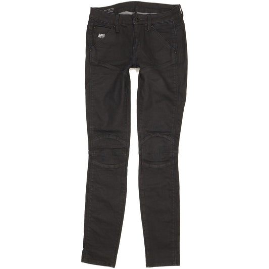 G-Star 5620 Mid Women Navy Skinny Slim Stretch Jeans W25 L30
