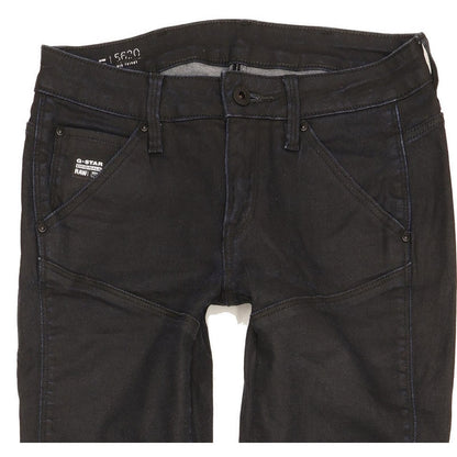 G-Star 5620 Mid Women Navy Skinny Slim Stretch Jeans W25 L30