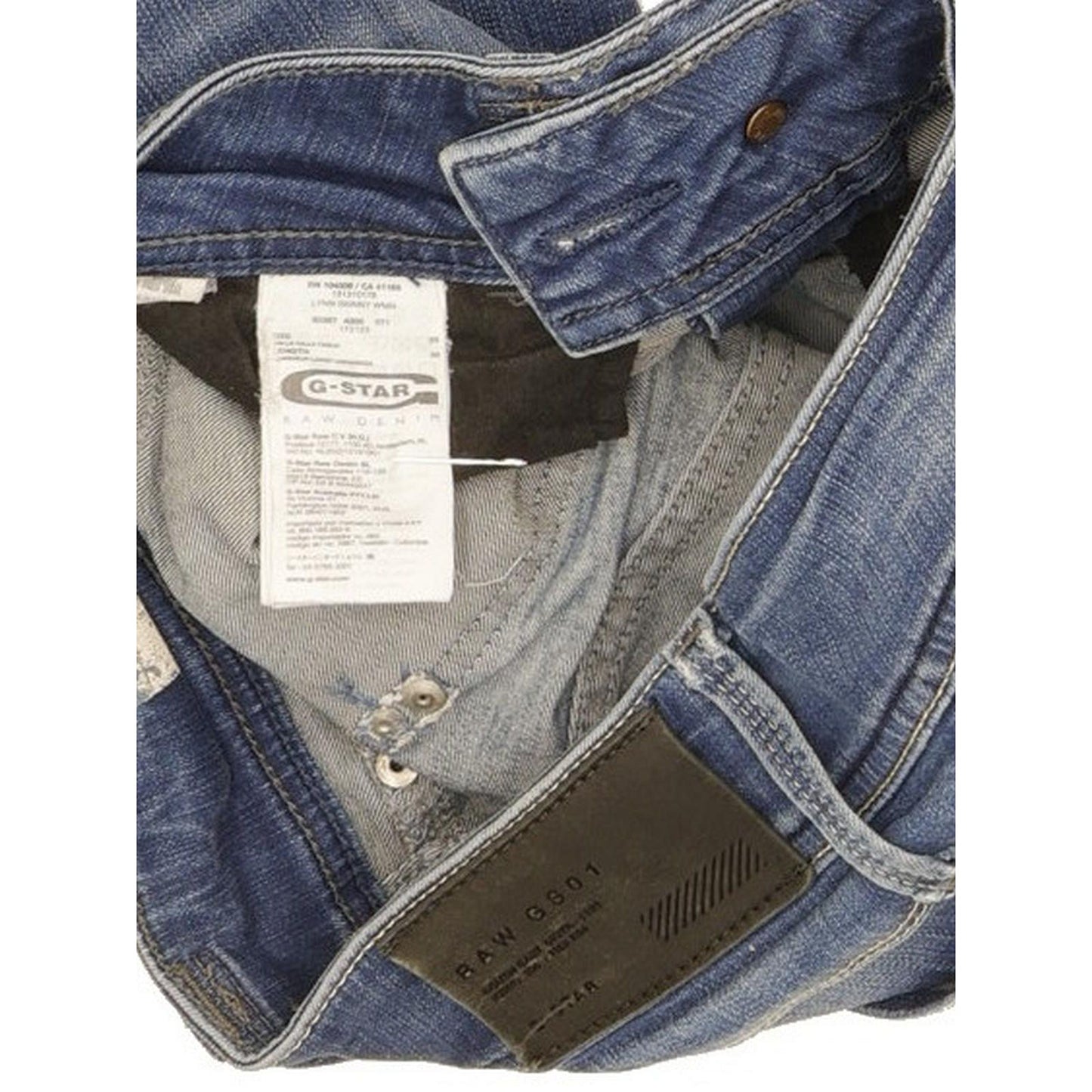G-Star Lynn Women Blue Skinny Slim Stretch Jeans W25 L31