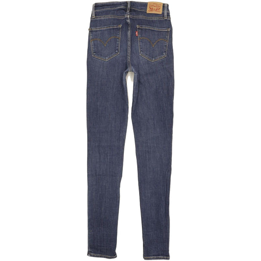 Levi's 721 Women Blue Skinny Slim Stretch Jeans W26 L32