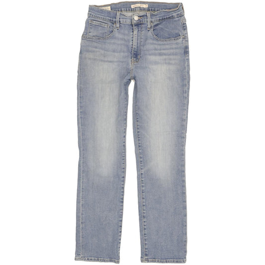 Levi's 724 Women Blue Skinny Slim Stretch Jeans W30 L28