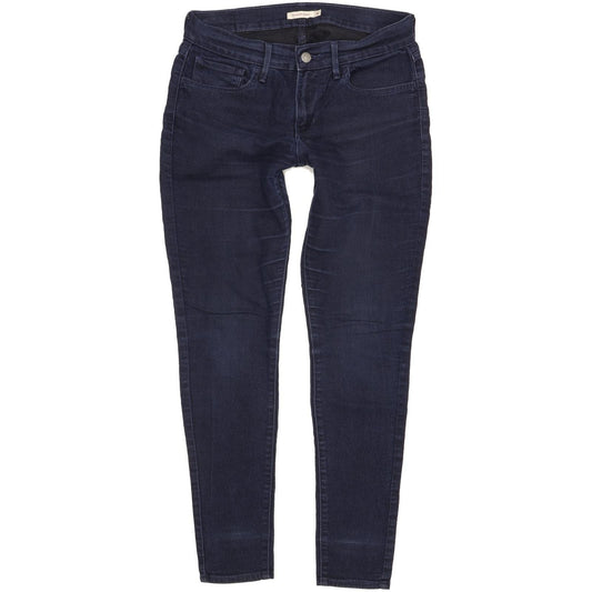 Levi's 710 Super Women Navy Skinny Slim Jeans W30 L30