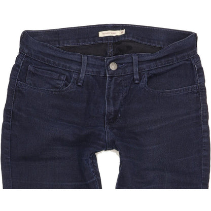 Levi's 710 Super Women Navy Skinny Slim Jeans W30 L30