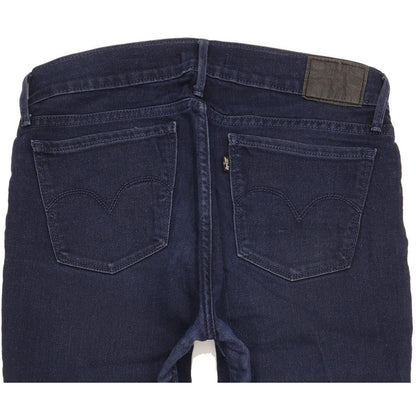 Levi's 710 Super Women Navy Skinny Slim Jeans W30 L30