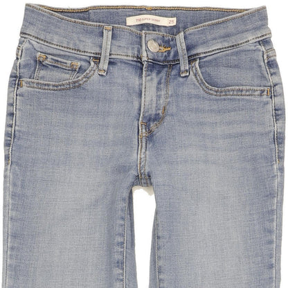 Levi's 710 Super Women Blue Skinny Slim Stretch Jeans W25 L29
