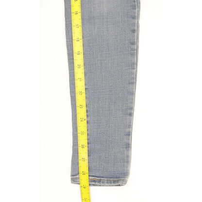 Levi's 710 Super Women Blue Skinny Slim Stretch Jeans W25 L29