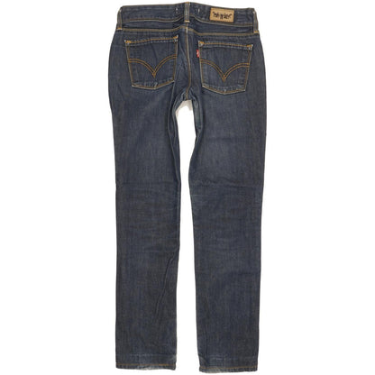 Levi's 571 Women Blue Straight Slim Jeans W29 L29