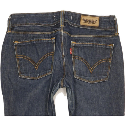 Levi's 571 Women Blue Straight Slim Jeans W29 L29