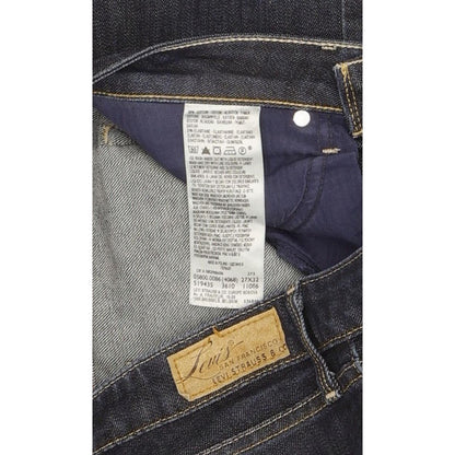 Levi's Bold Curve Women Blue Straight Slim Stretch Jeans W27 L31