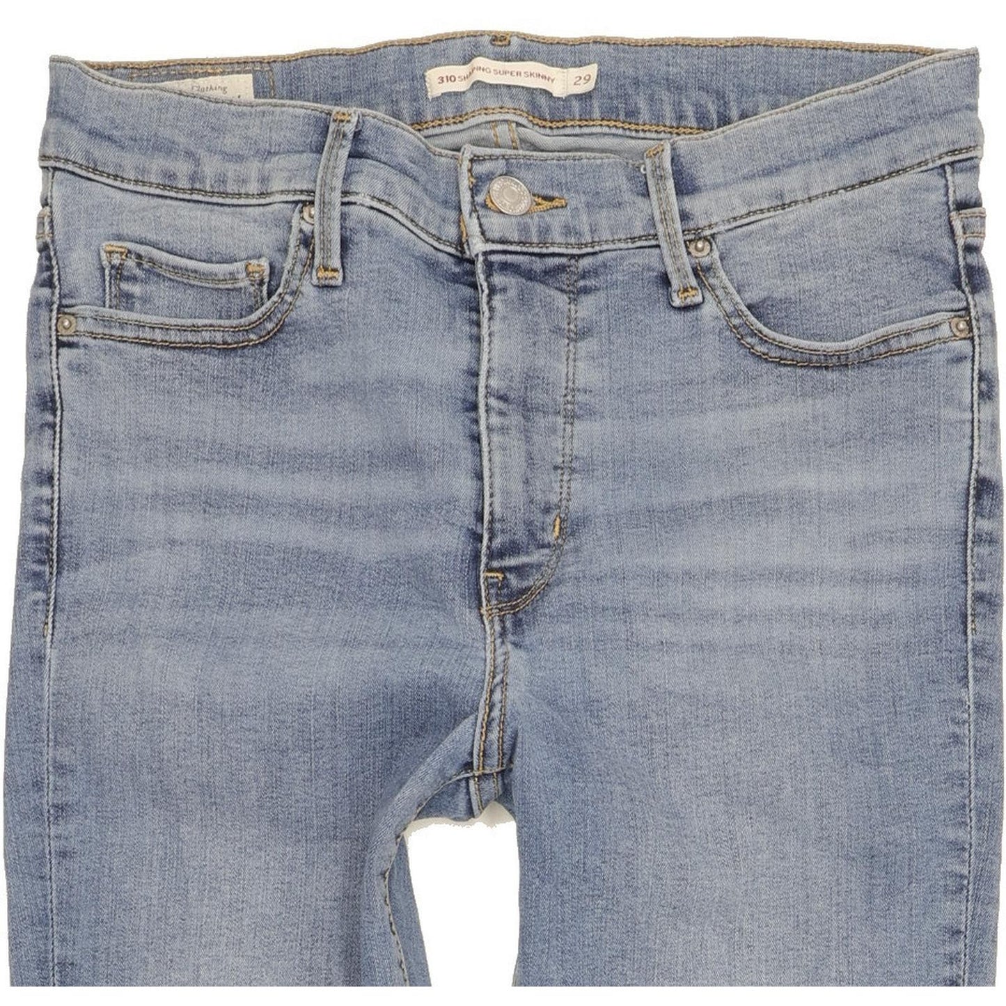 Levi's 310 Shaping Women Blue Skinny Slim Stretch Jeans W29 L30