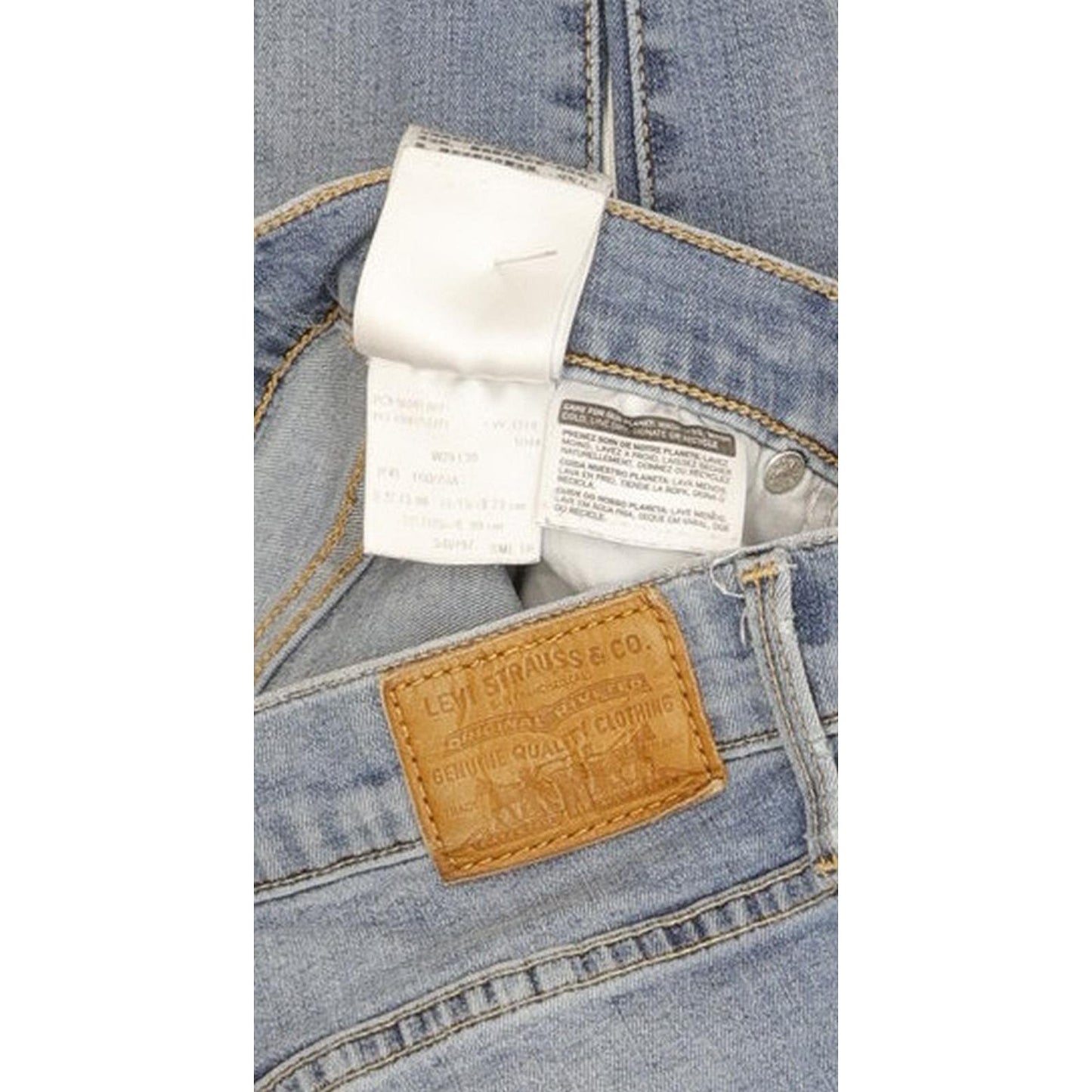 Levi's 310 Shaping Women Blue Skinny Slim Stretch Jeans W29 L30
