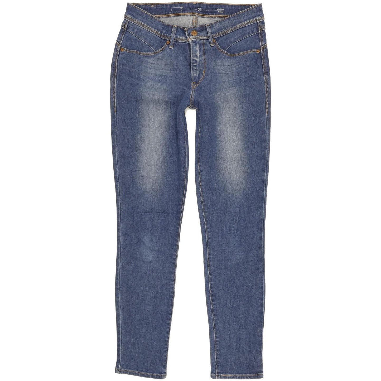 Levi's Women Blue Skinny Slim Stretch Jeans W27 L29