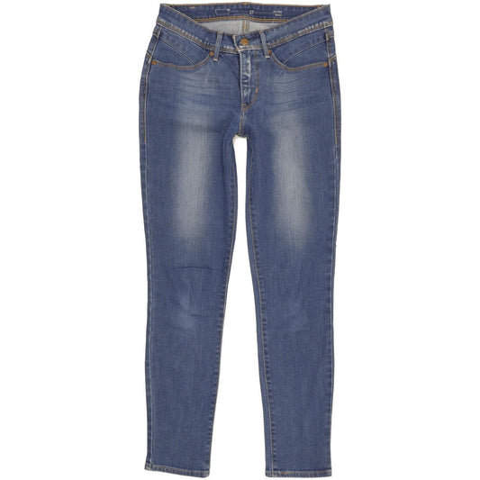 Levi's Women Blue Skinny Slim Stretch Jeans W27 L29
