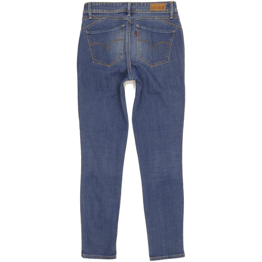 Levi's Women Blue Skinny Slim Stretch Jeans W27 L29