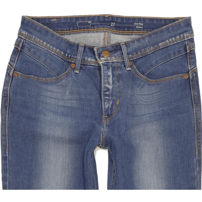 Levi's Women Blue Skinny Slim Stretch Jeans W27 L29