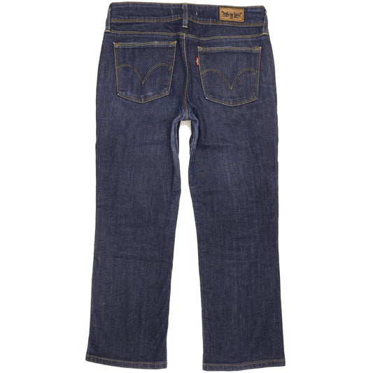 Levi's 570 Women Blue Straight Slim Stretch Jeans W31 L26