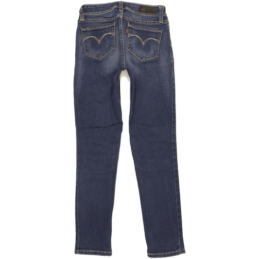 Levi's Bold Curve Women Blue Skinny Slim Stretch Jeans W26 L28