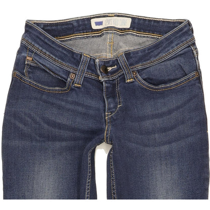 Levi's Bold Curve Women Blue Skinny Slim Stretch Jeans W26 L28