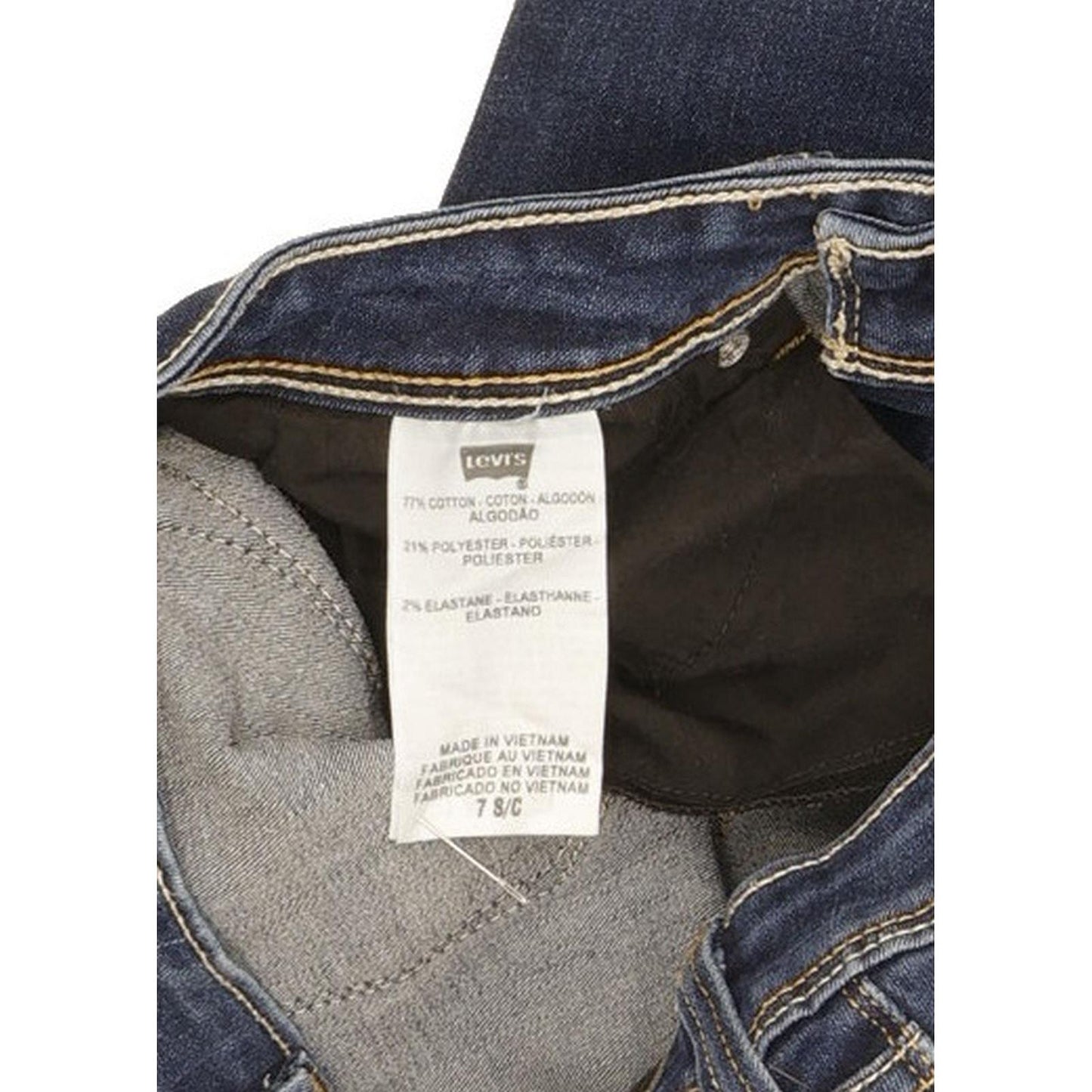 Levi's Bold Curve Women Blue Skinny Slim Stretch Jeans W26 L28